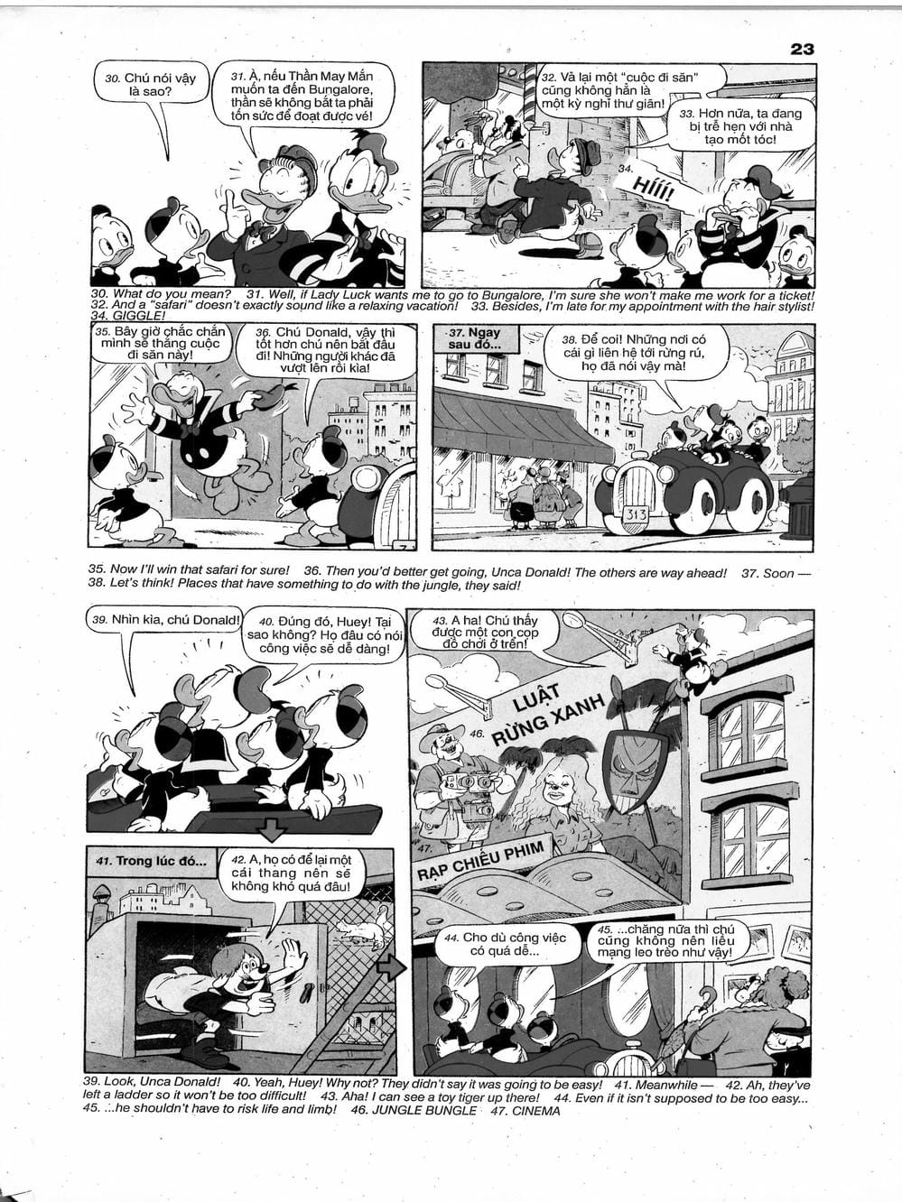 Truyện Tranh Donald Và Bạn Hữu trang 2