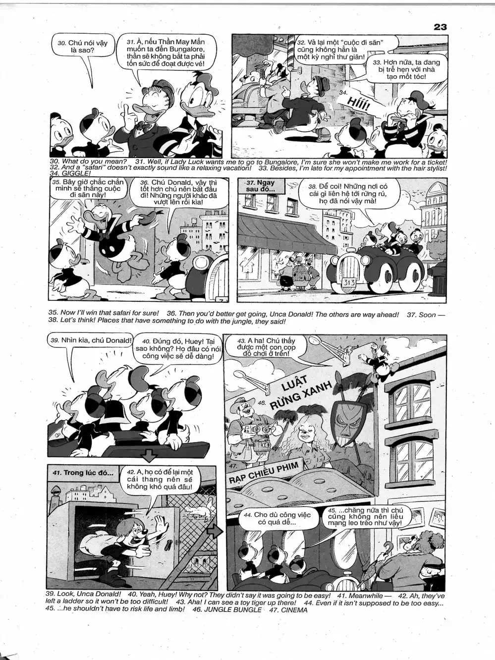 Truyện Tranh Donald Và Bạn Hữu trang 2