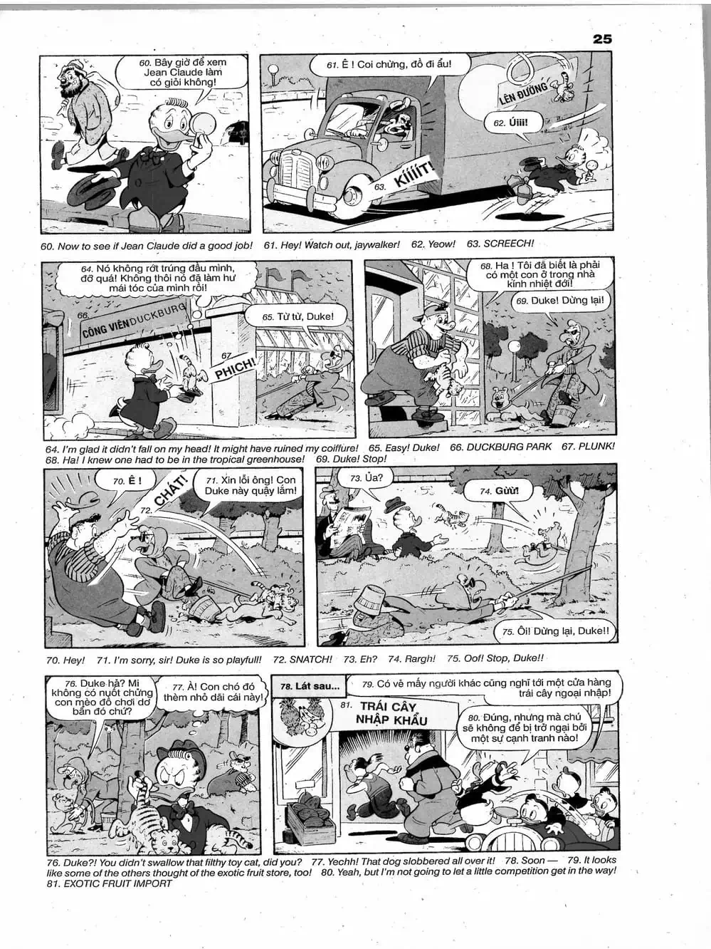 Truyện Tranh Donald Và Bạn Hữu trang 2