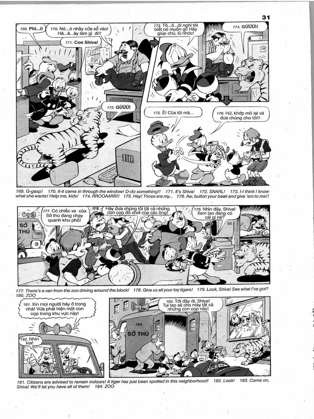 Truyện Tranh Donald Và Bạn Hữu trang 2