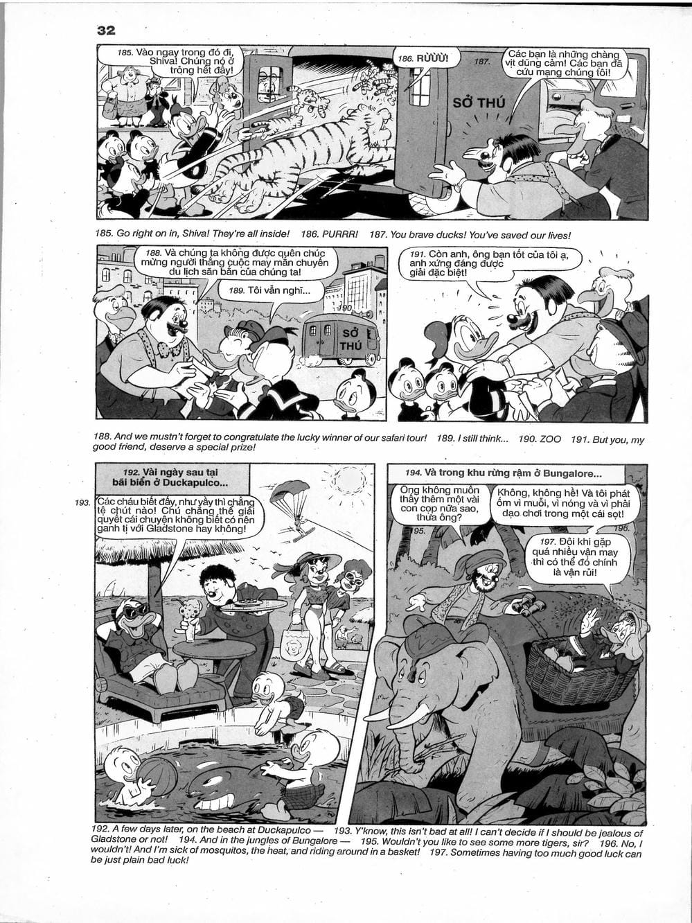 Truyện Tranh Donald Và Bạn Hữu trang 2