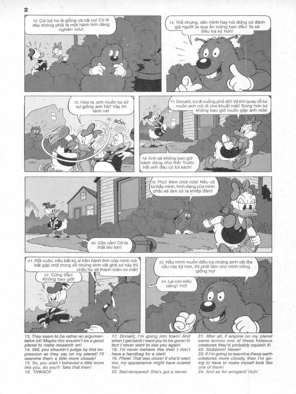 Truyện Tranh Donald Và Bạn Hữu trang 2