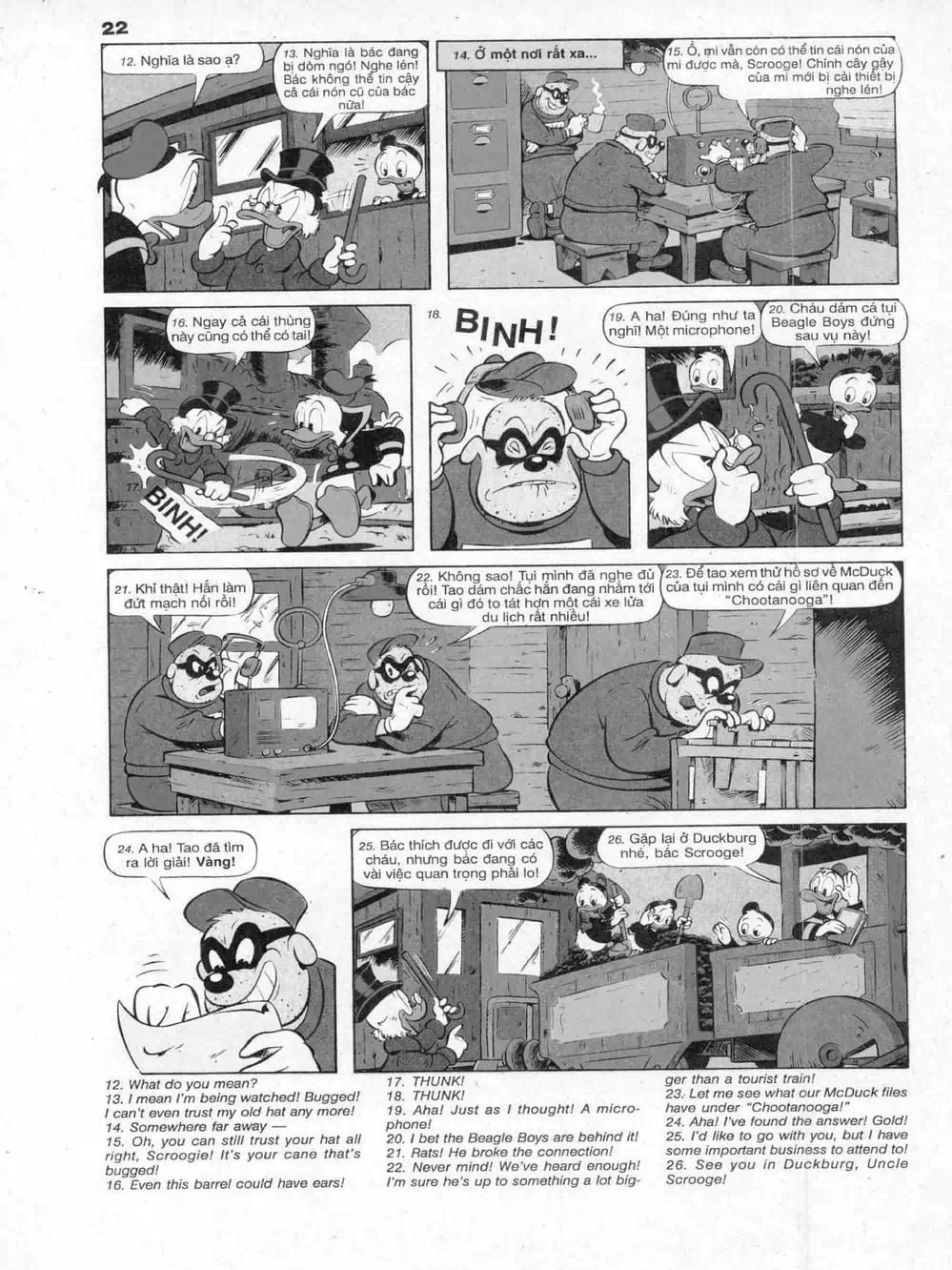 Truyện Tranh Donald Và Bạn Hữu trang 2