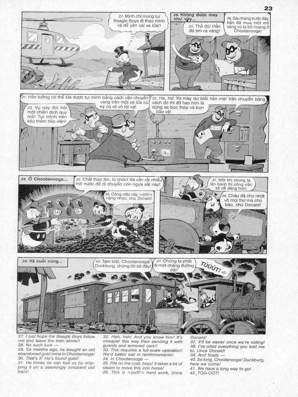 Truyện Tranh Donald Và Bạn Hữu trang 2