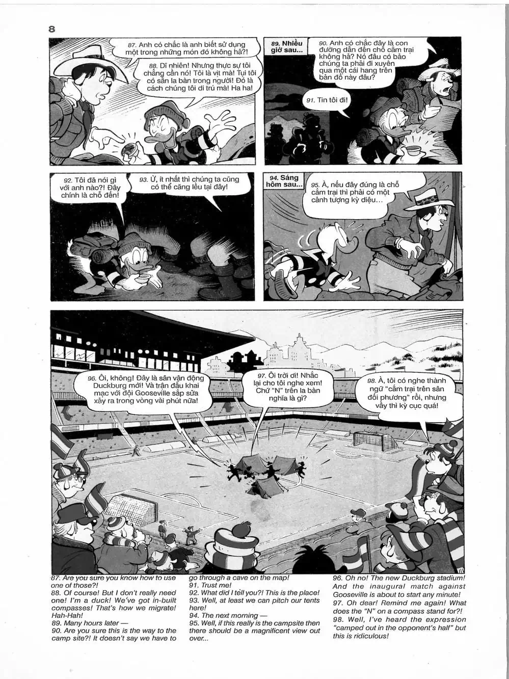 Truyện Tranh Donald Và Bạn Hữu trang 2