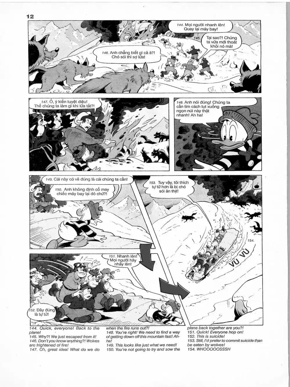Truyện Tranh Donald Và Bạn Hữu trang 2
