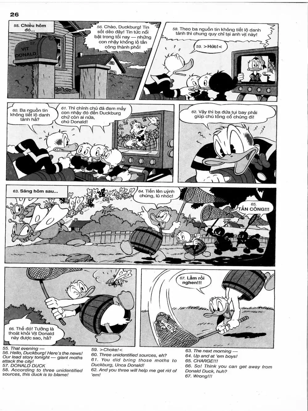 Truyện Tranh Donald Và Bạn Hữu trang 2