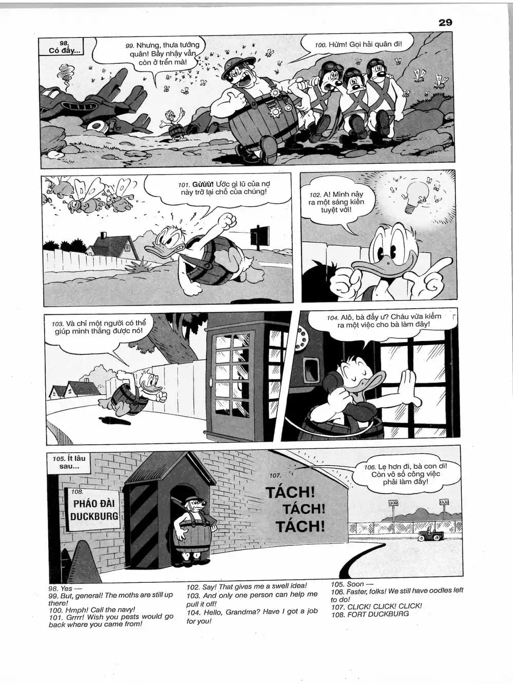 Truyện Tranh Donald Và Bạn Hữu trang 2