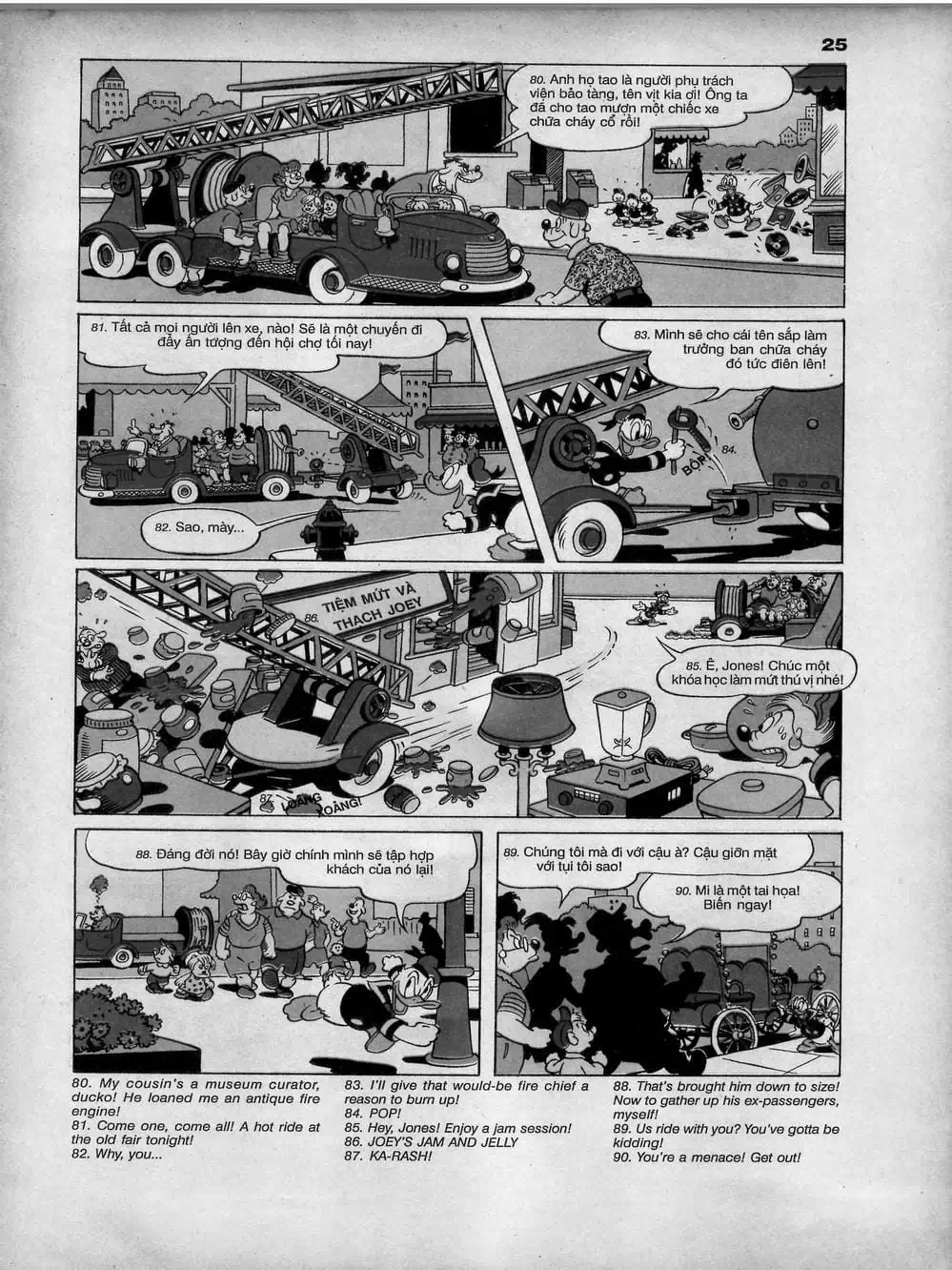 Truyện Tranh Donald Và Bạn Hữu trang 2