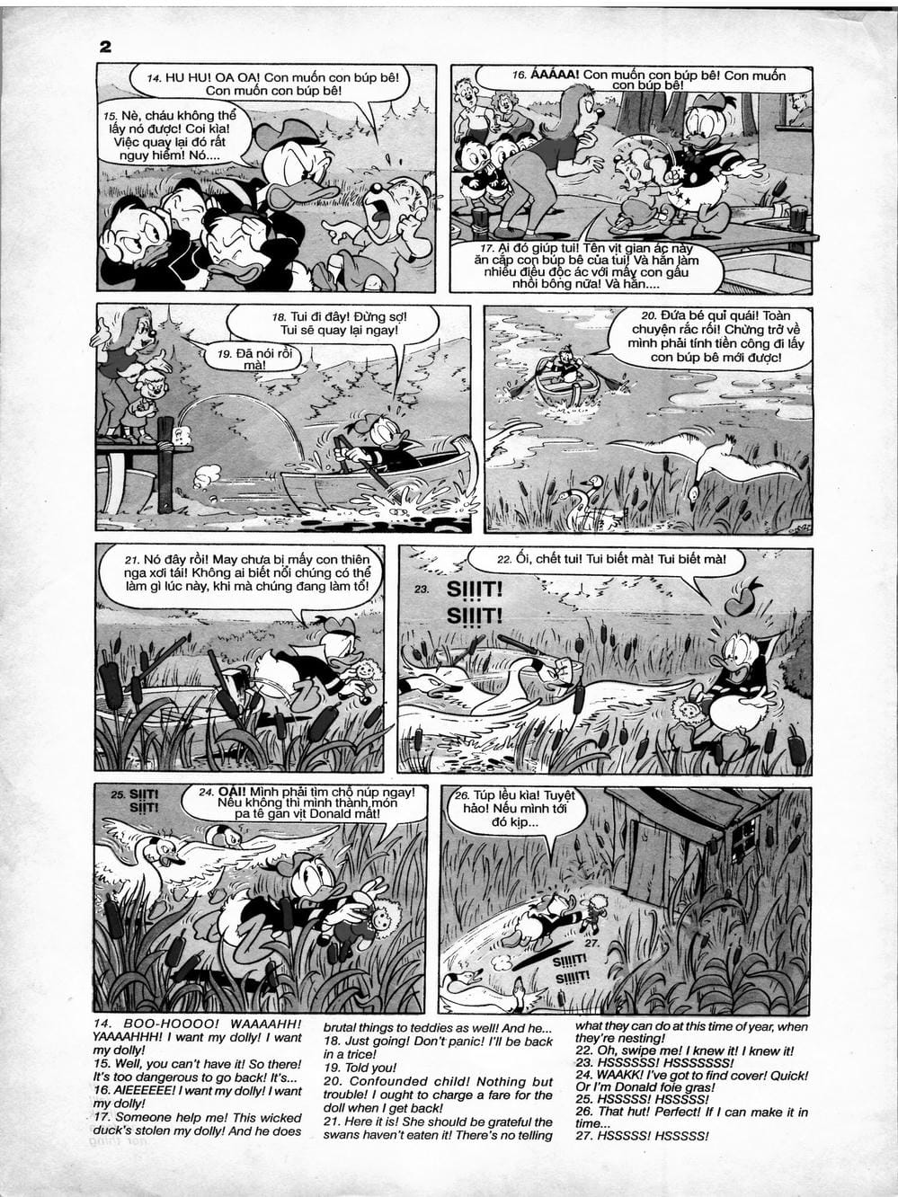 Truyện Tranh Donald Và Bạn Hữu trang 2