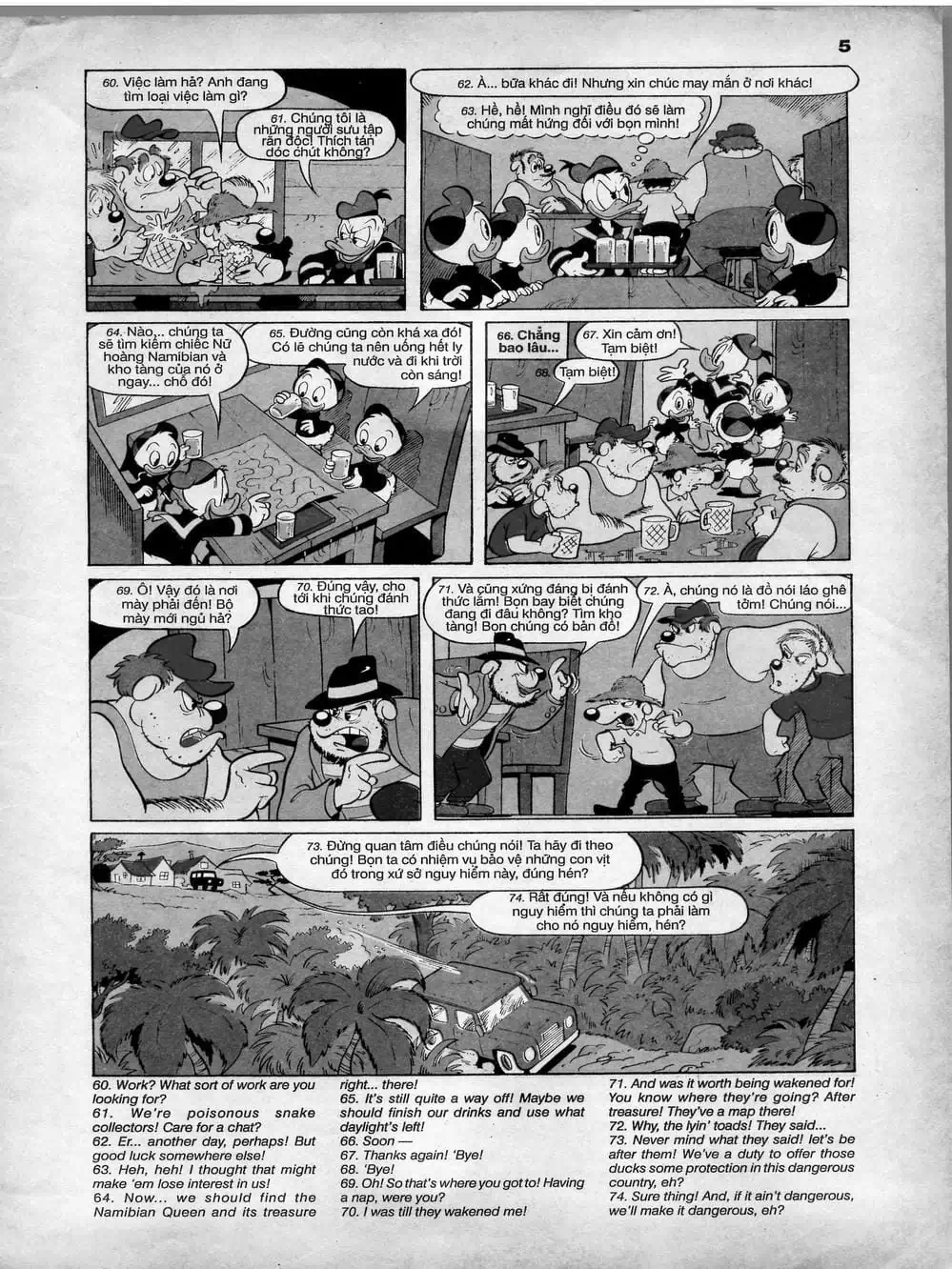 Truyện Tranh Donald Và Bạn Hữu trang 2