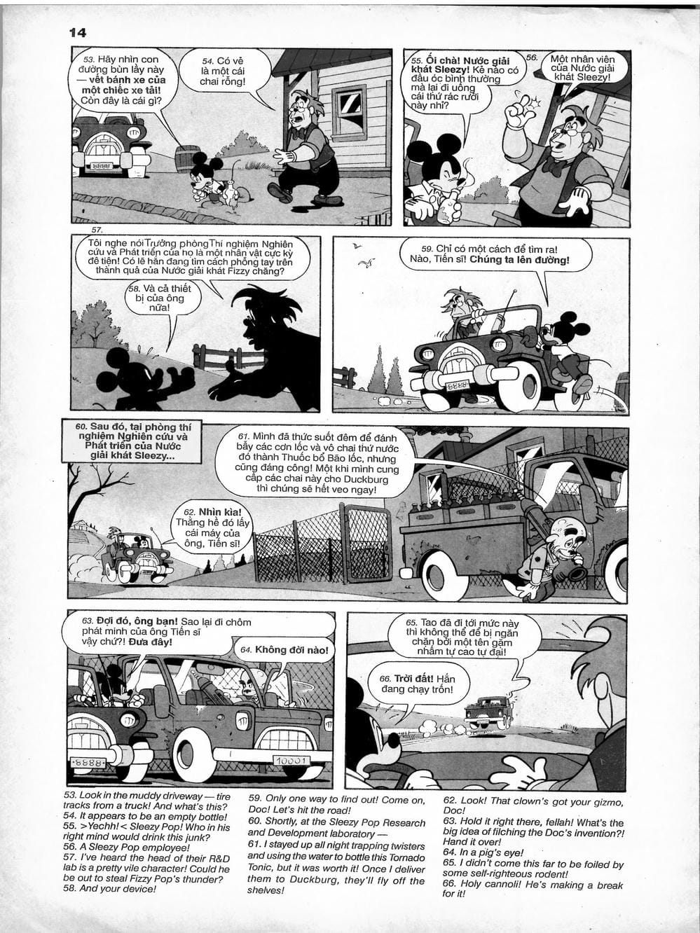 Truyện Tranh Donald Và Bạn Hữu trang 2