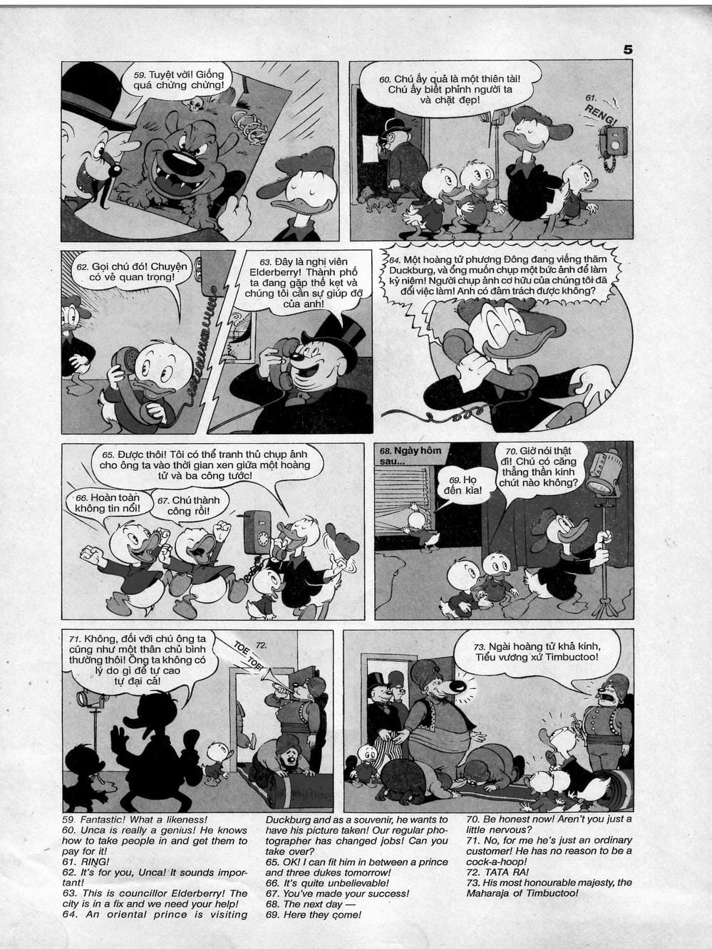 Truyện Tranh Donald Và Bạn Hữu trang 2