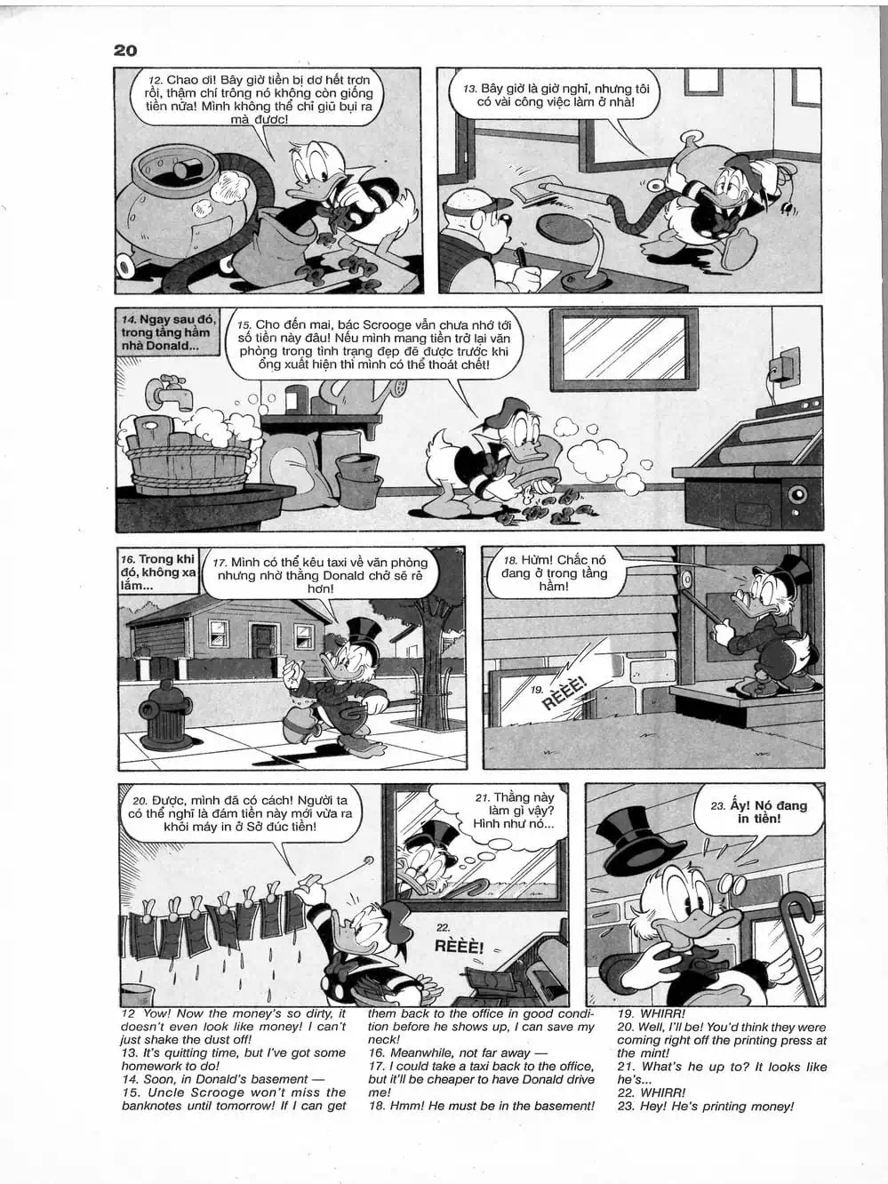 Truyện Tranh Donald Và Bạn Hữu trang 2