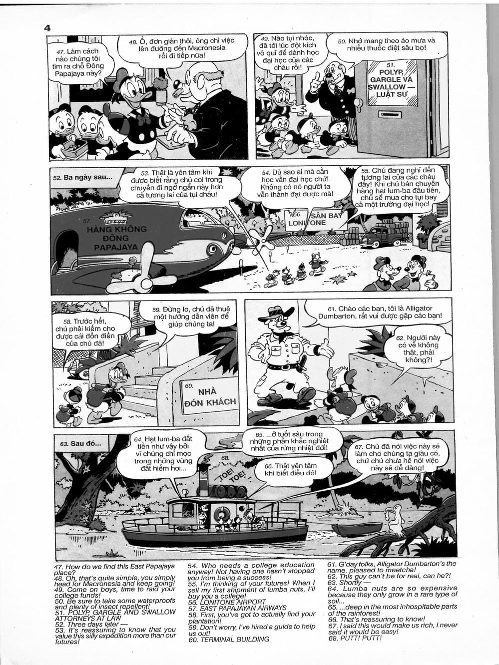 Truyện Tranh Donald Và Bạn Hữu trang 2