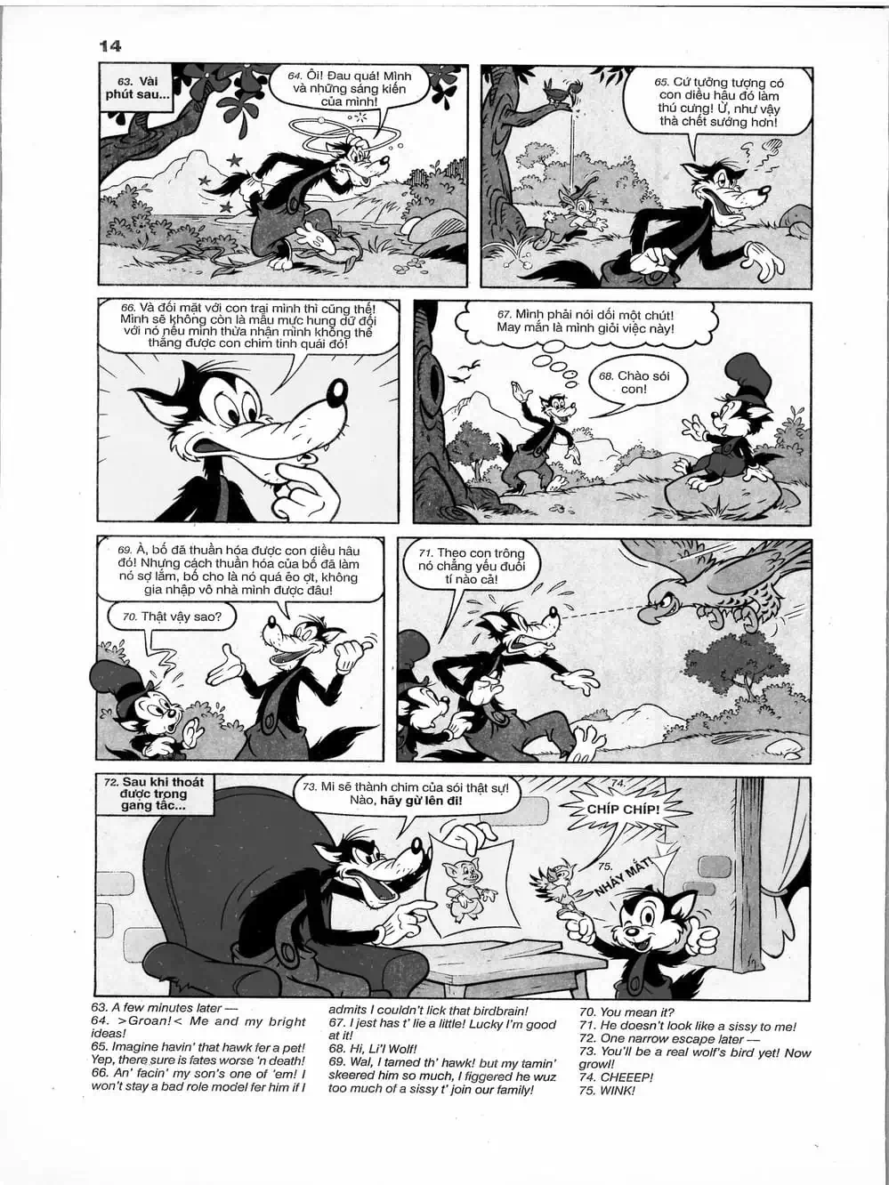 Truyện Tranh Donald Và Bạn Hữu trang 2