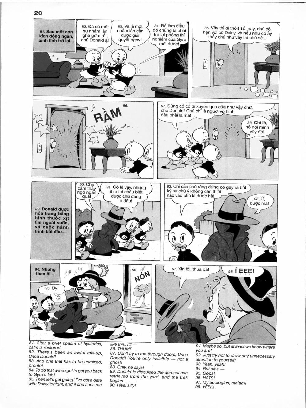 Truyện Tranh Donald Và Bạn Hữu trang 2