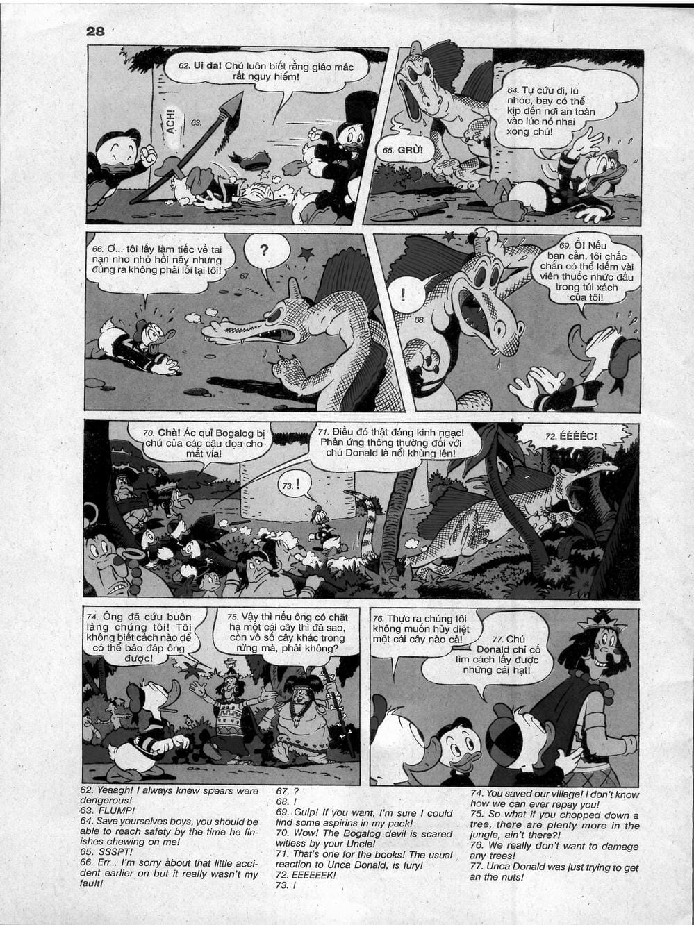 Truyện Tranh Donald Và Bạn Hữu trang 2