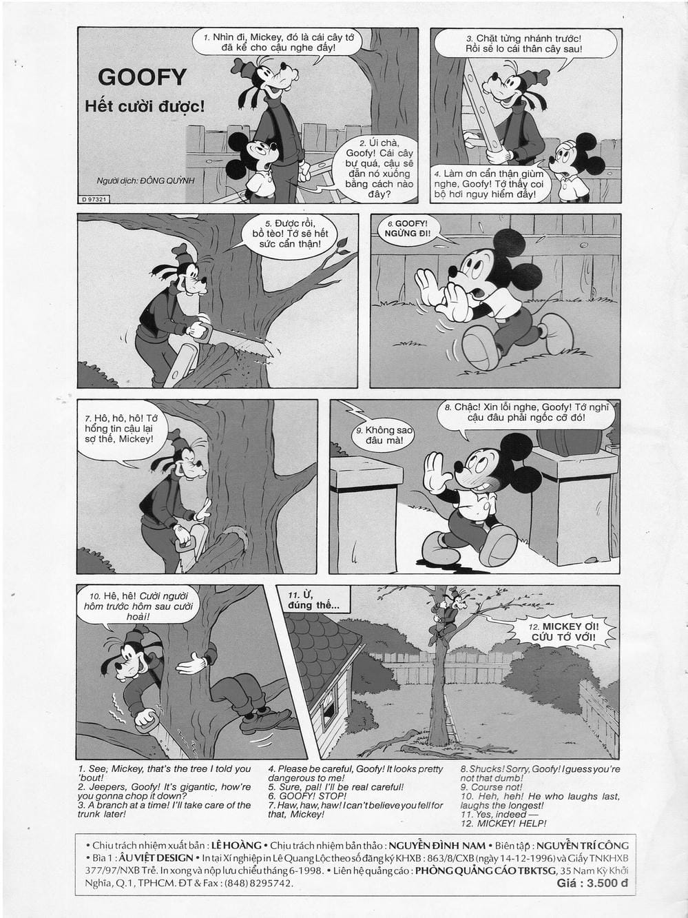 Truyện Tranh Donald Và Bạn Hữu trang 2