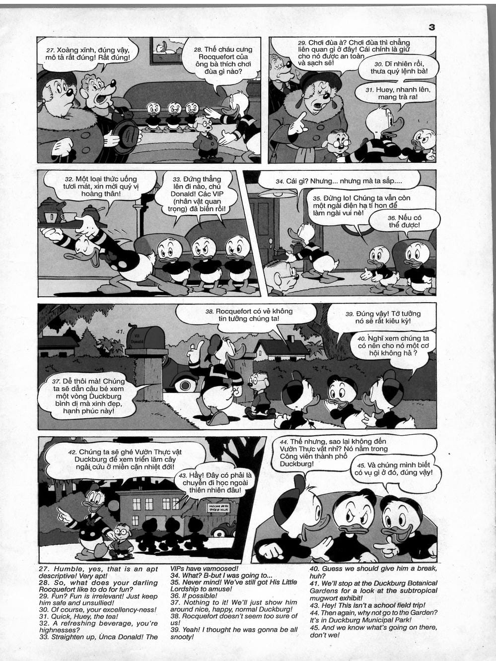 Truyện Tranh Donald Và Bạn Hữu trang 2