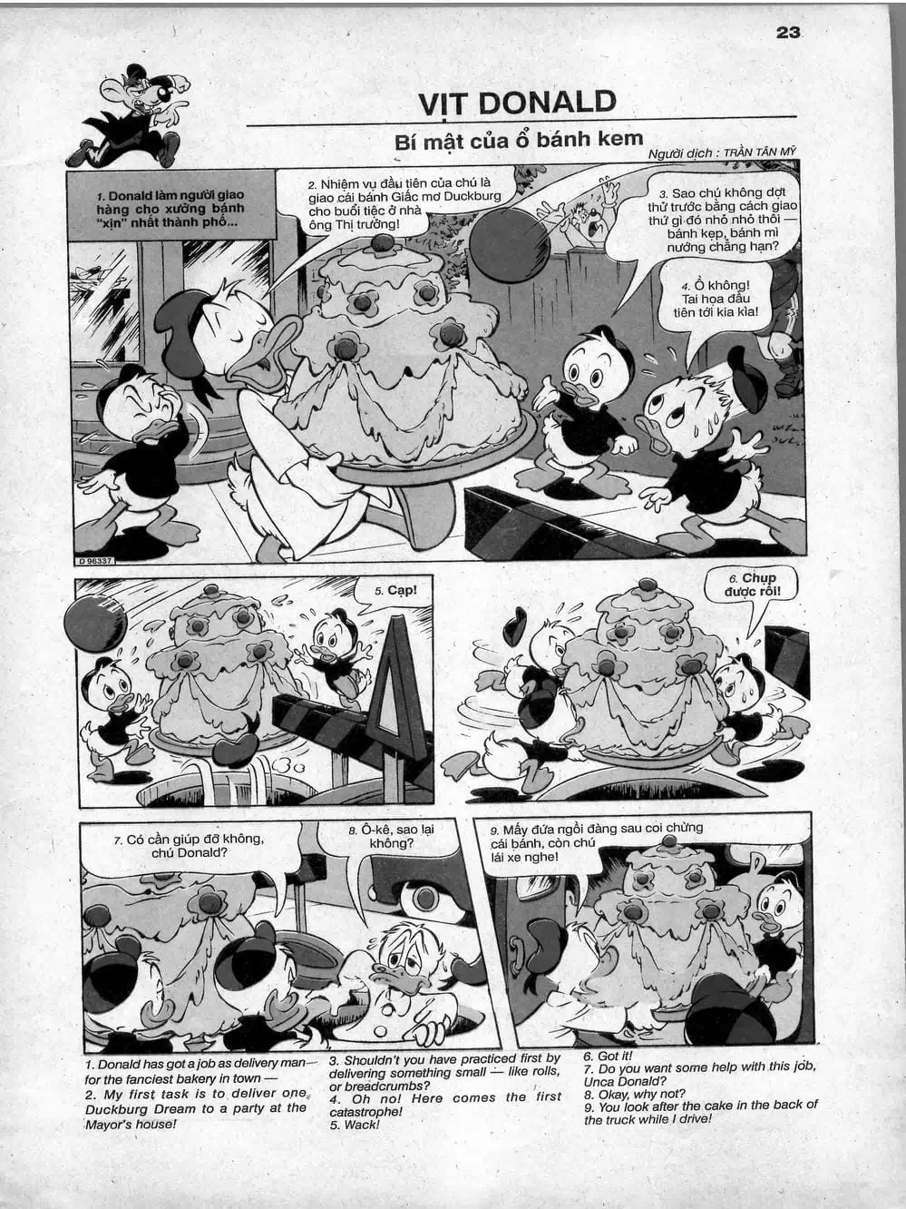 Truyện Tranh Donald Và Bạn Hữu trang 2