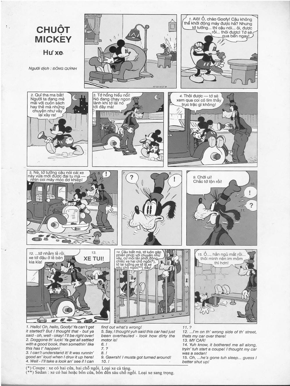 Truyện Tranh Donald Và Bạn Hữu trang 2