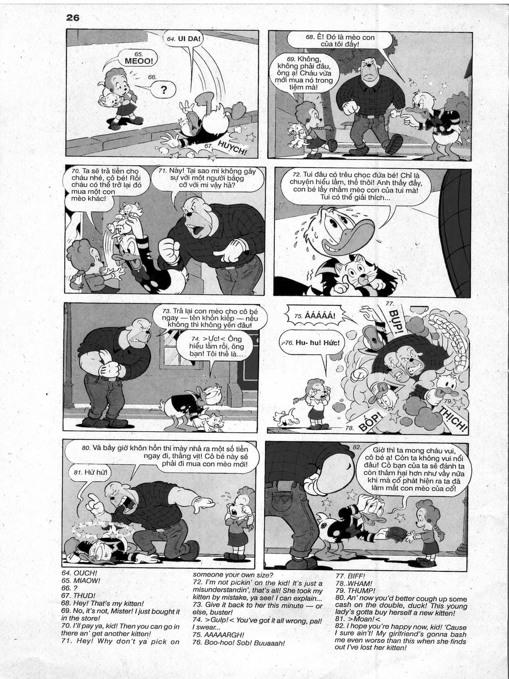 Truyện Tranh Donald Và Bạn Hữu trang 2