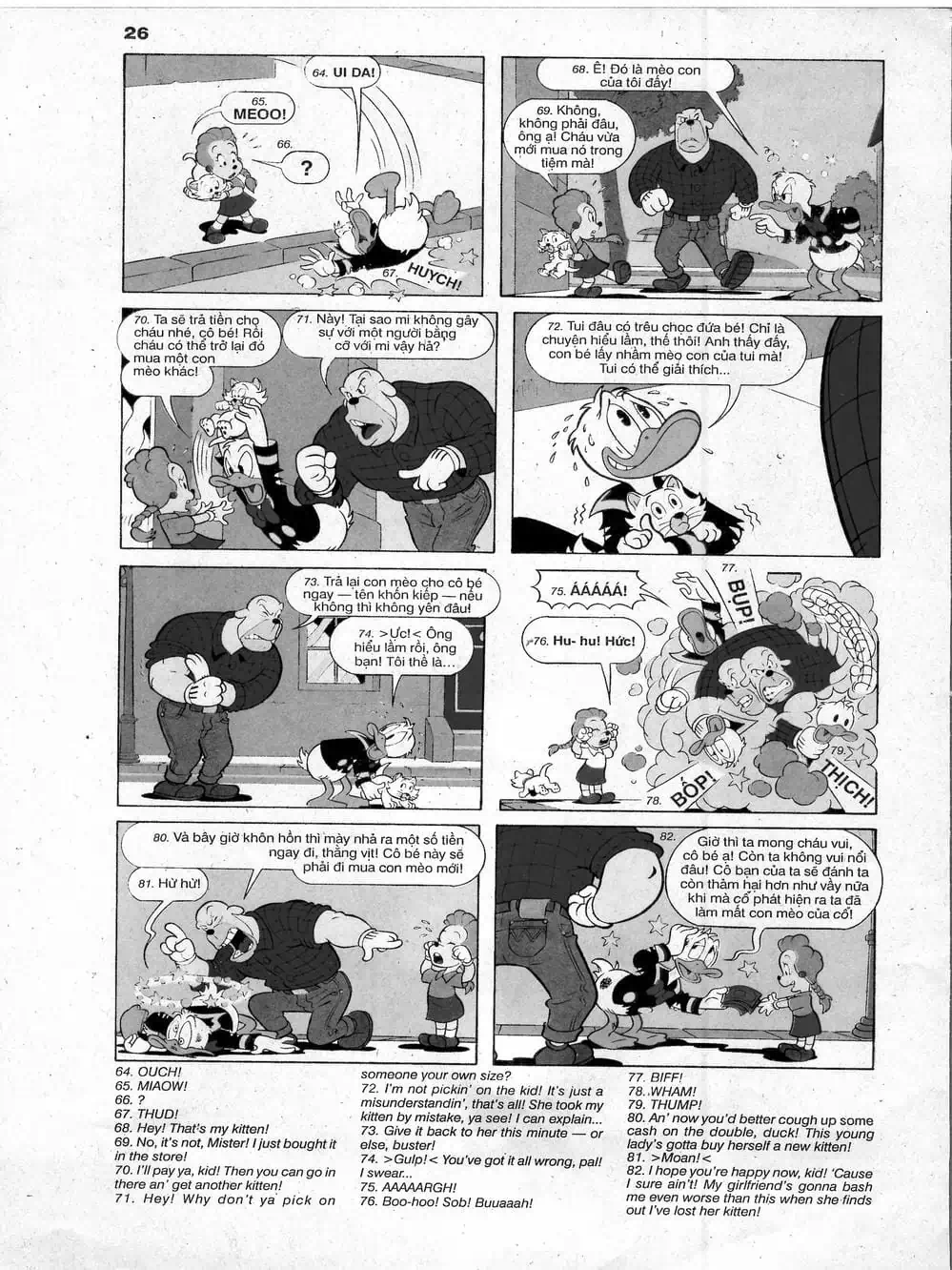 Truyện Tranh Donald Và Bạn Hữu trang 2