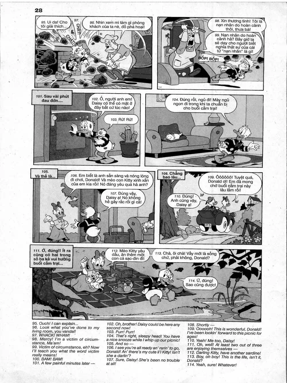 Truyện Tranh Donald Và Bạn Hữu trang 2