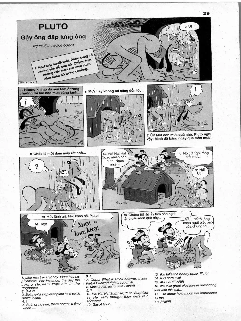 Truyện Tranh Donald Và Bạn Hữu trang 2