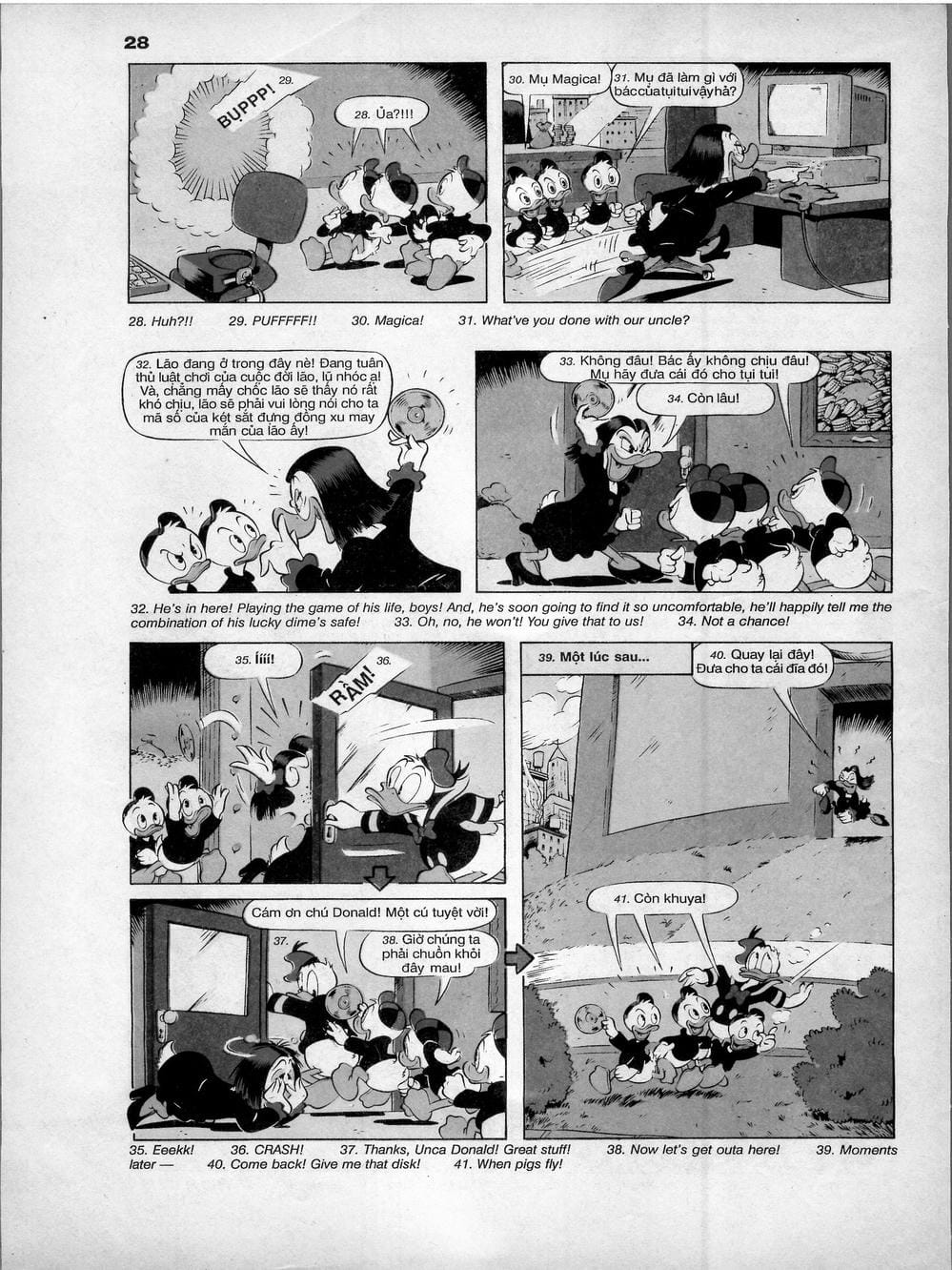 Truyện Tranh Donald Và Bạn Hữu trang 2