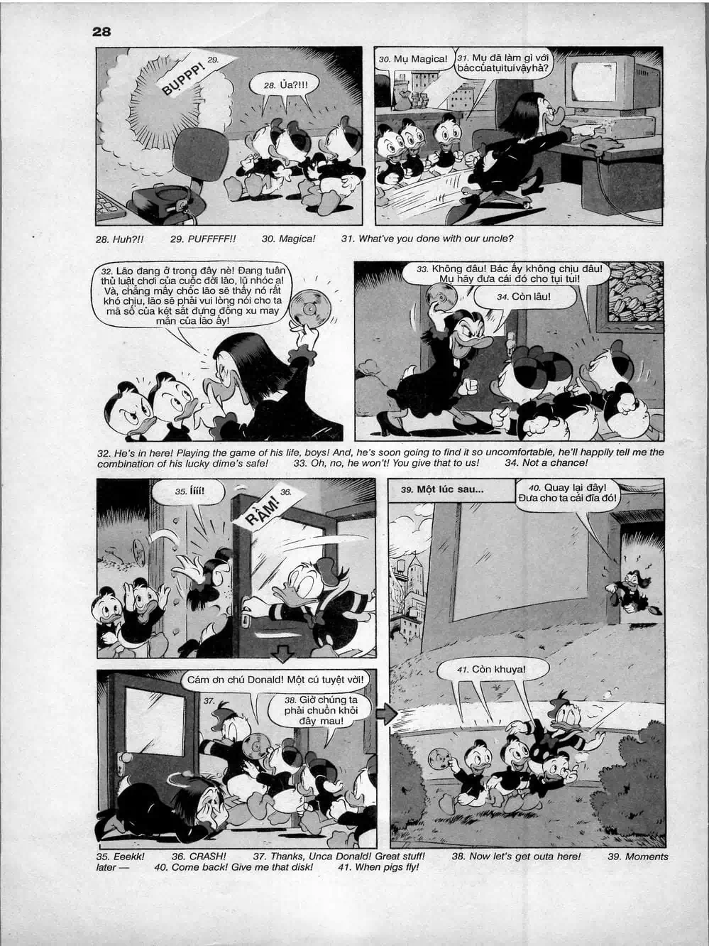 Truyện Tranh Donald Và Bạn Hữu trang 2