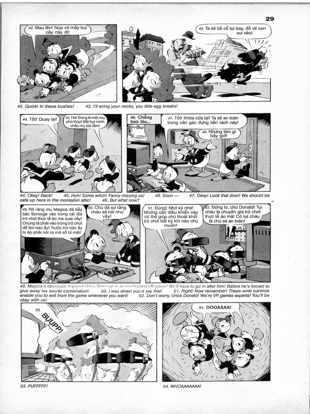 Truyện Tranh Donald Và Bạn Hữu trang 2