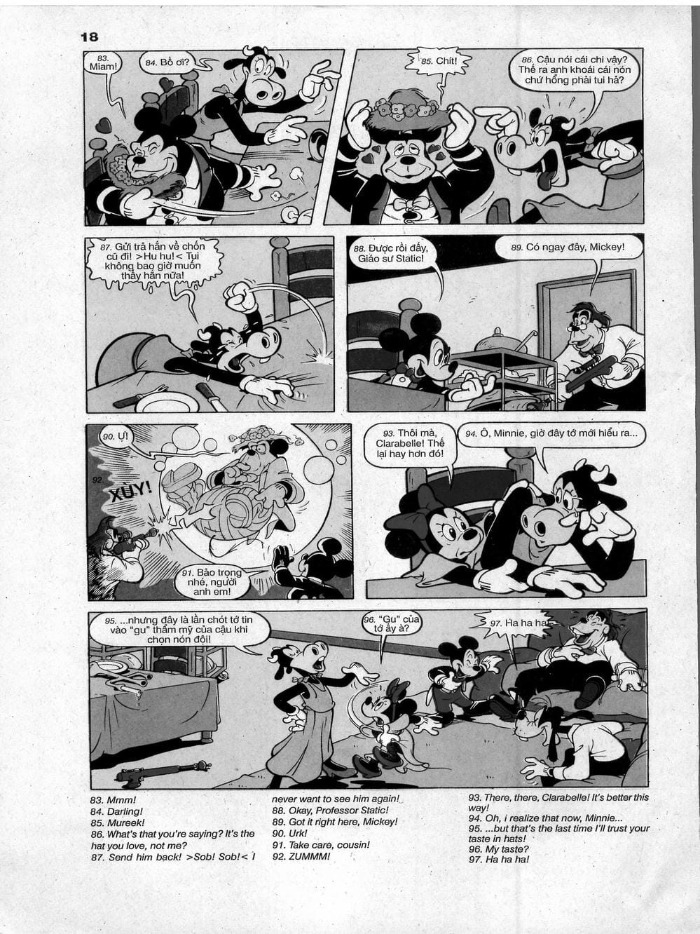 Truyện Tranh Donald Và Bạn Hữu trang 2