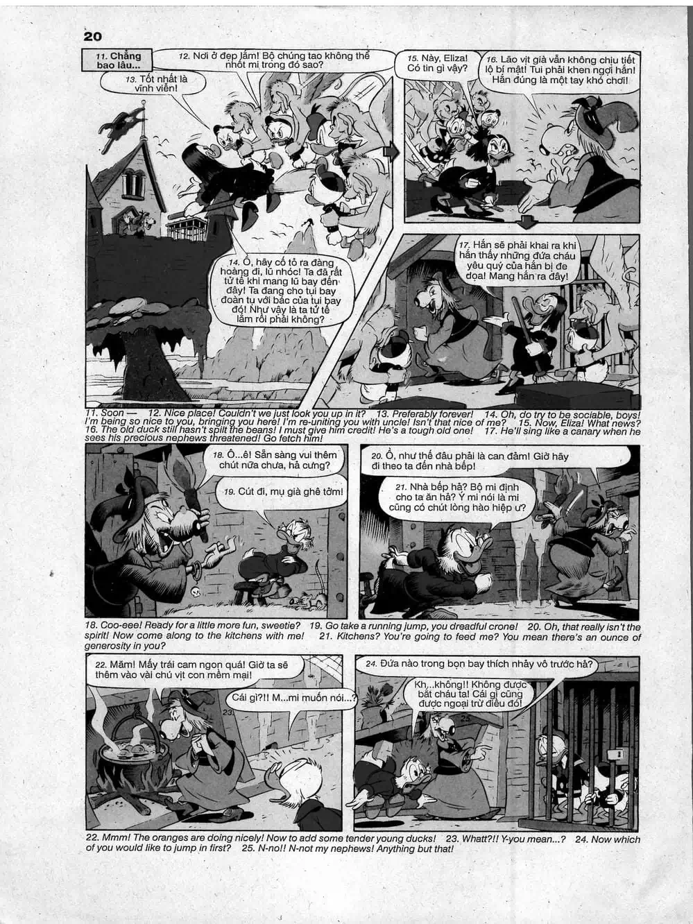 Truyện Tranh Donald Và Bạn Hữu trang 2
