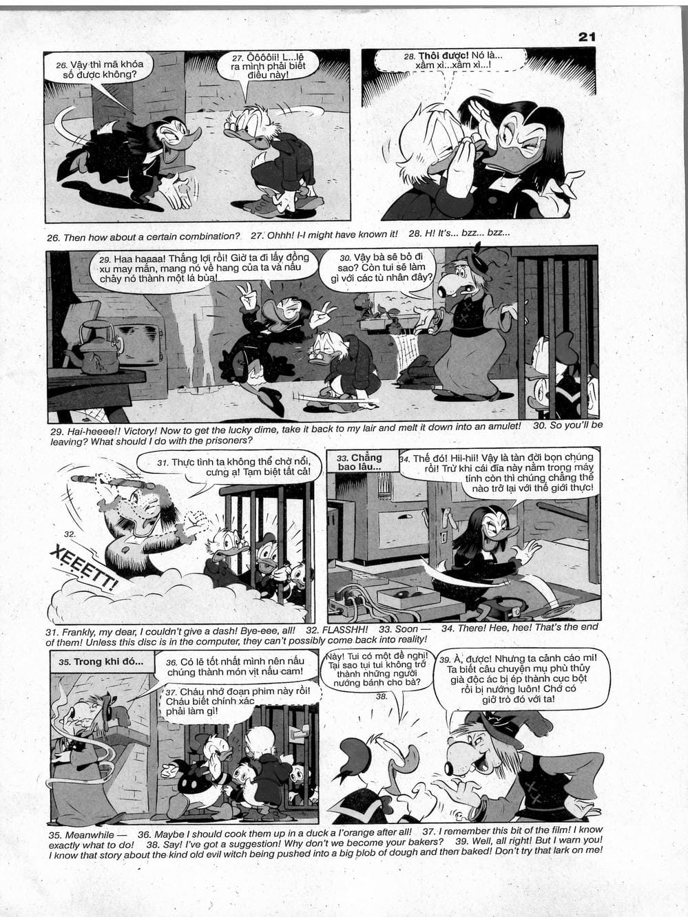 Truyện Tranh Donald Và Bạn Hữu trang 2