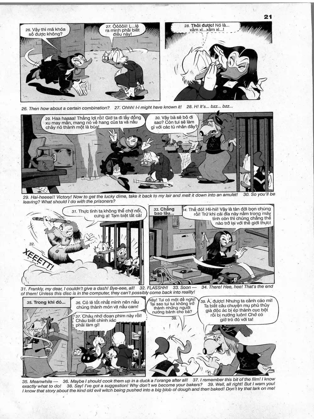 Truyện Tranh Donald Và Bạn Hữu trang 2