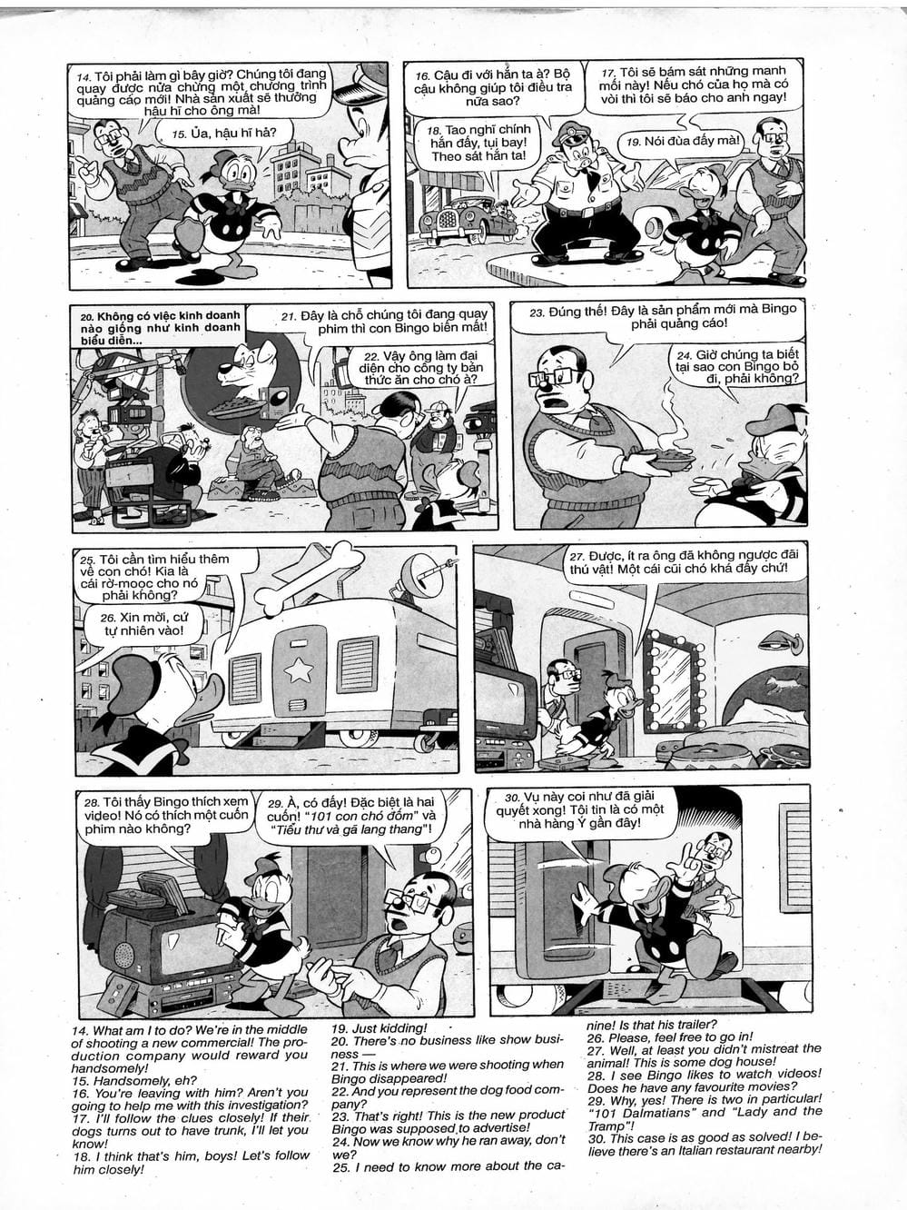 Truyện Tranh Donald Và Bạn Hữu trang 2