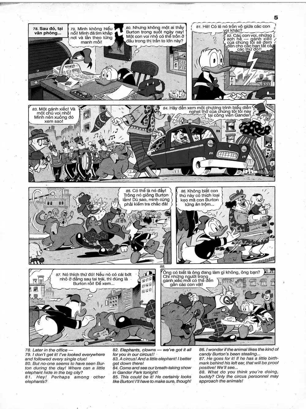 Truyện Tranh Donald Và Bạn Hữu trang 2