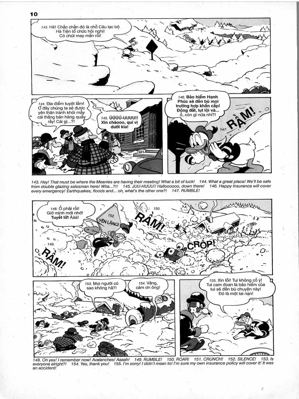 Truyện Tranh Donald Và Bạn Hữu trang 2