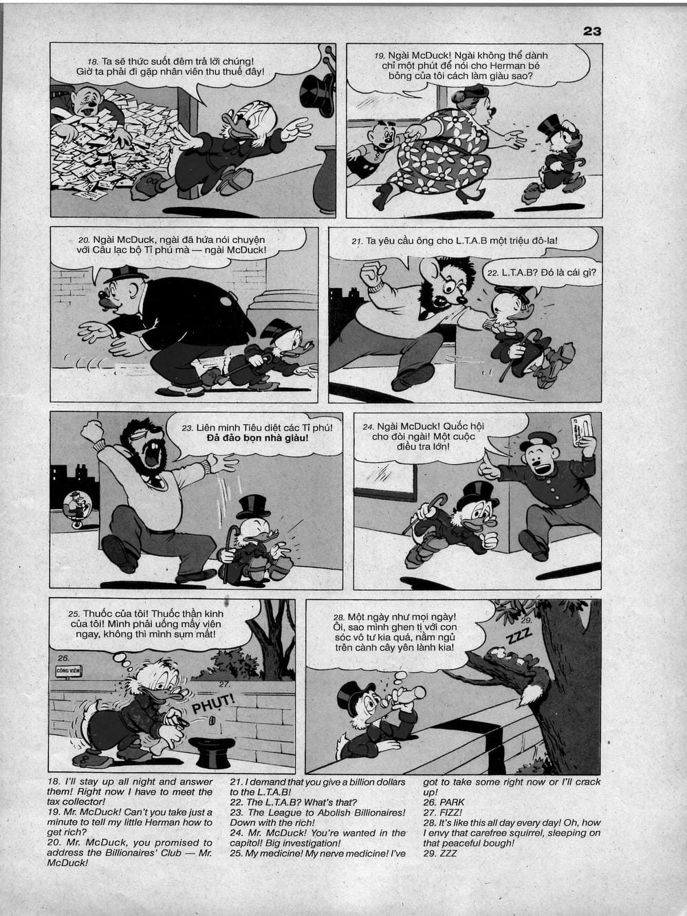 Truyện Tranh Donald Và Bạn Hữu trang 2