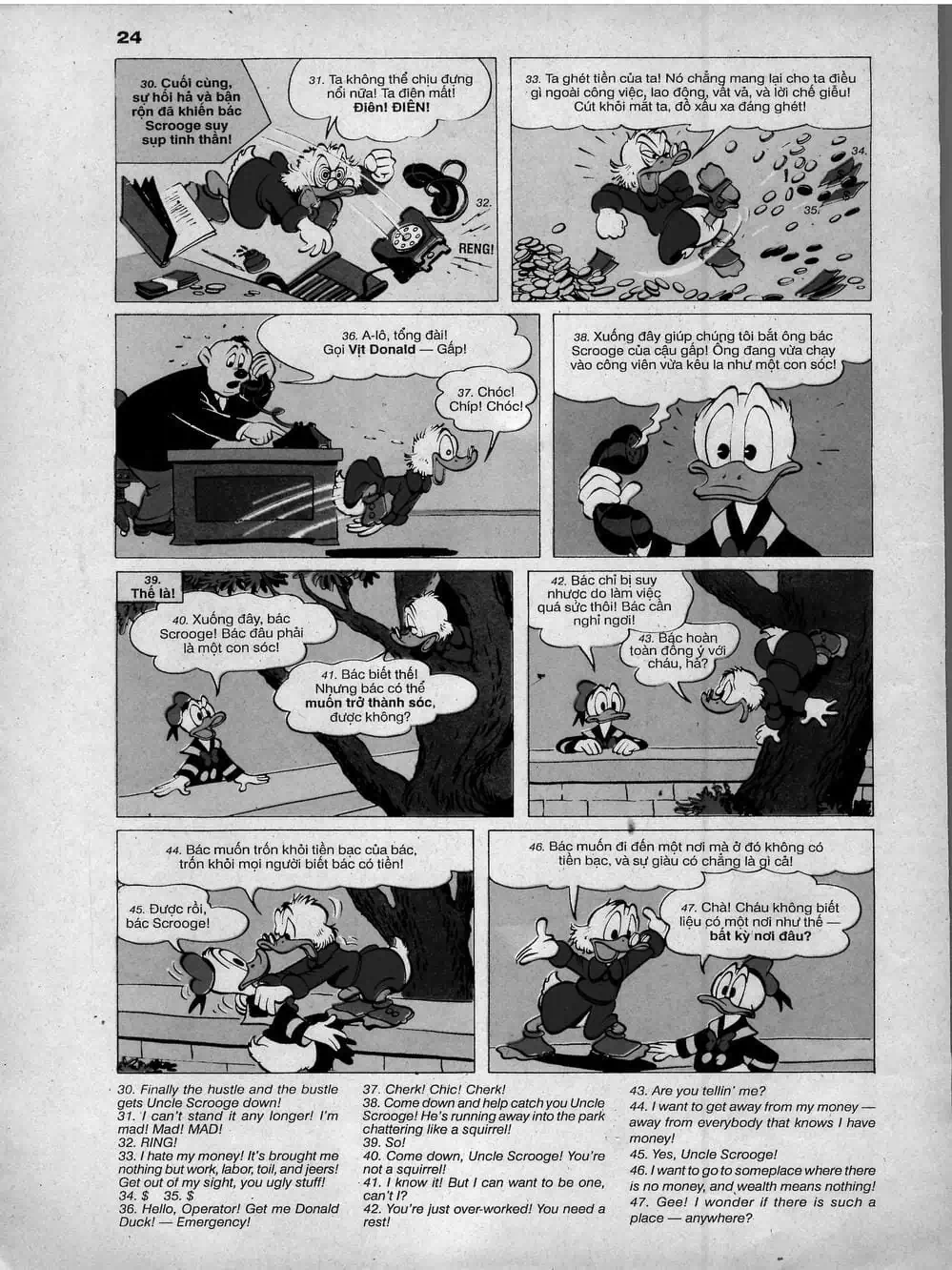 Truyện Tranh Donald Và Bạn Hữu trang 2