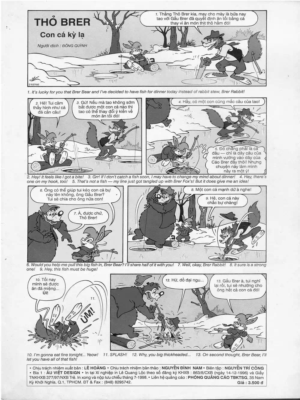 Truyện Tranh Donald Và Bạn Hữu trang 2