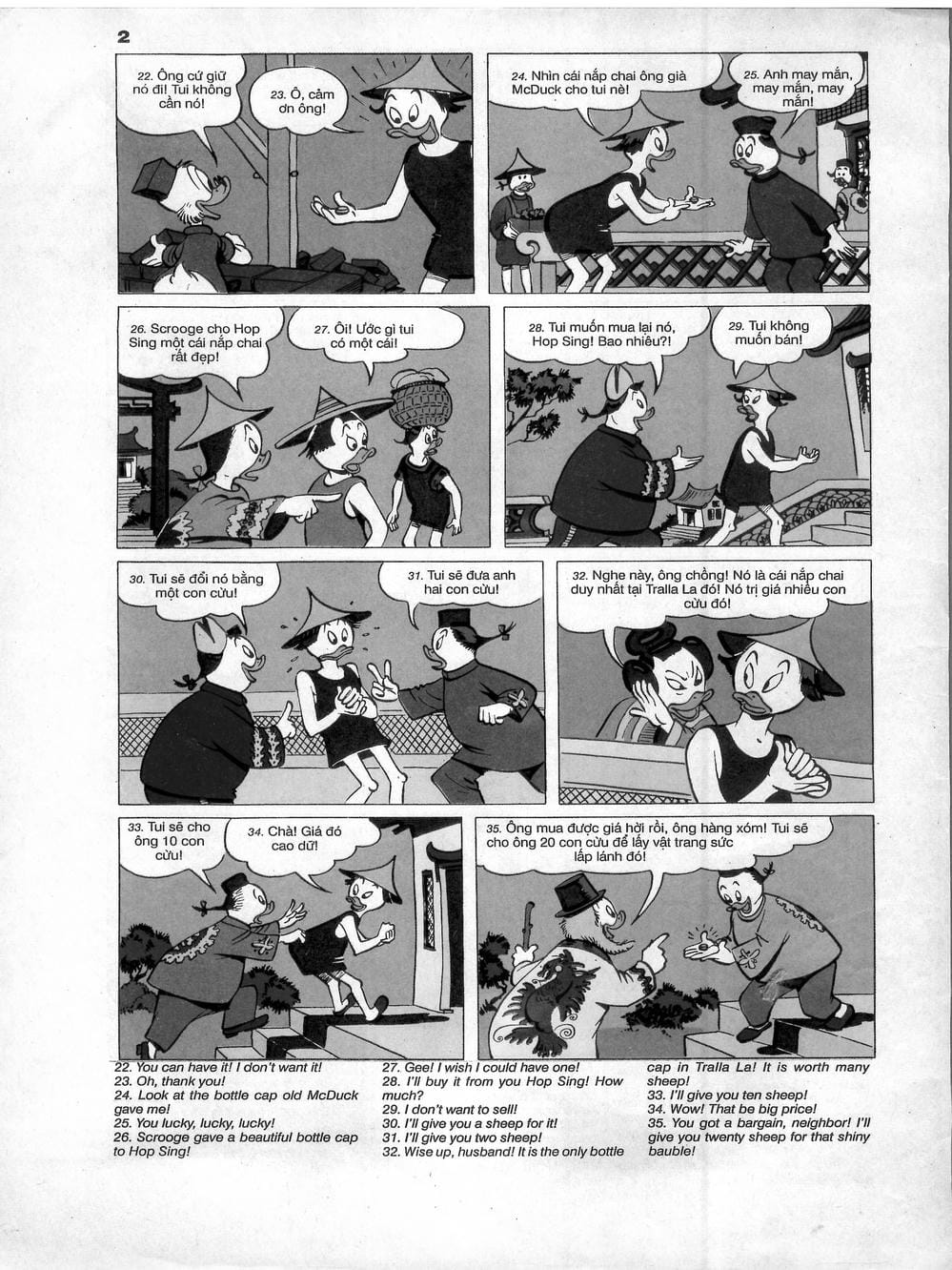 Truyện Tranh Donald Và Bạn Hữu trang 2