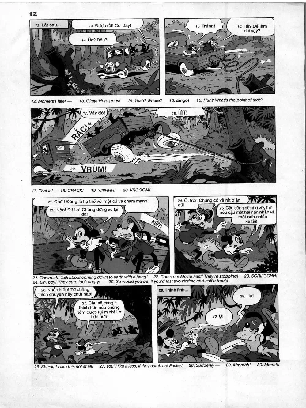 Truyện Tranh Donald Và Bạn Hữu trang 2