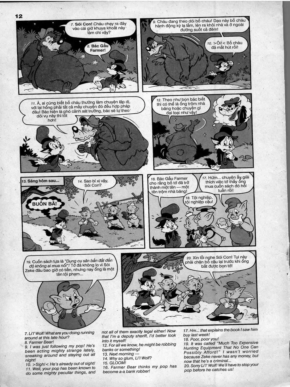 Truyện Tranh Donald Và Bạn Hữu trang 2