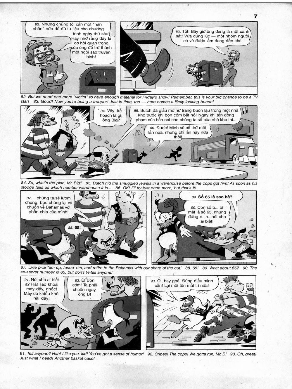 Truyện Tranh Donald Và Bạn Hữu trang 2