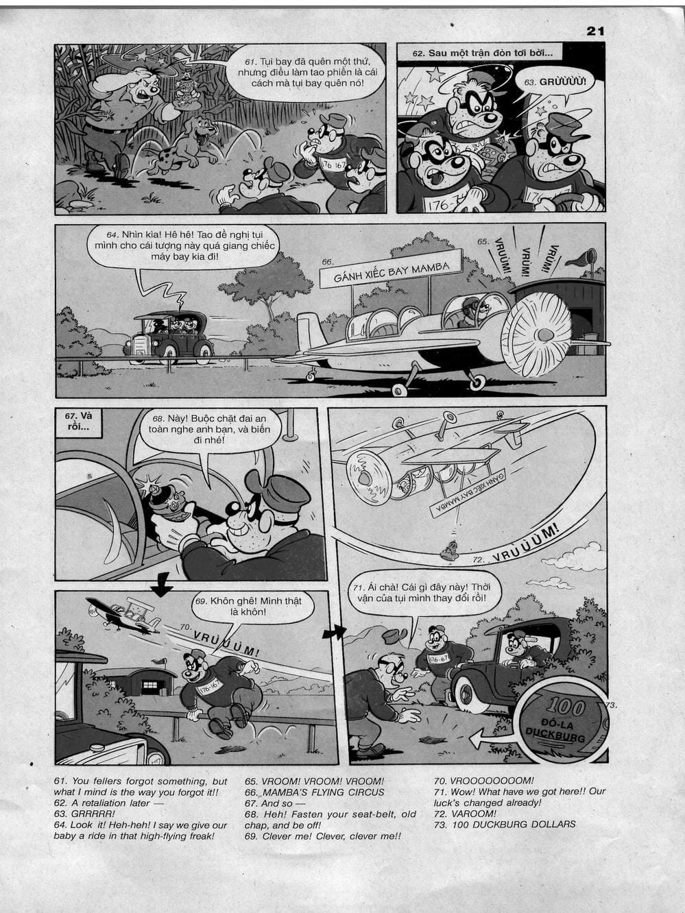 Truyện Tranh Donald Và Bạn Hữu trang 2