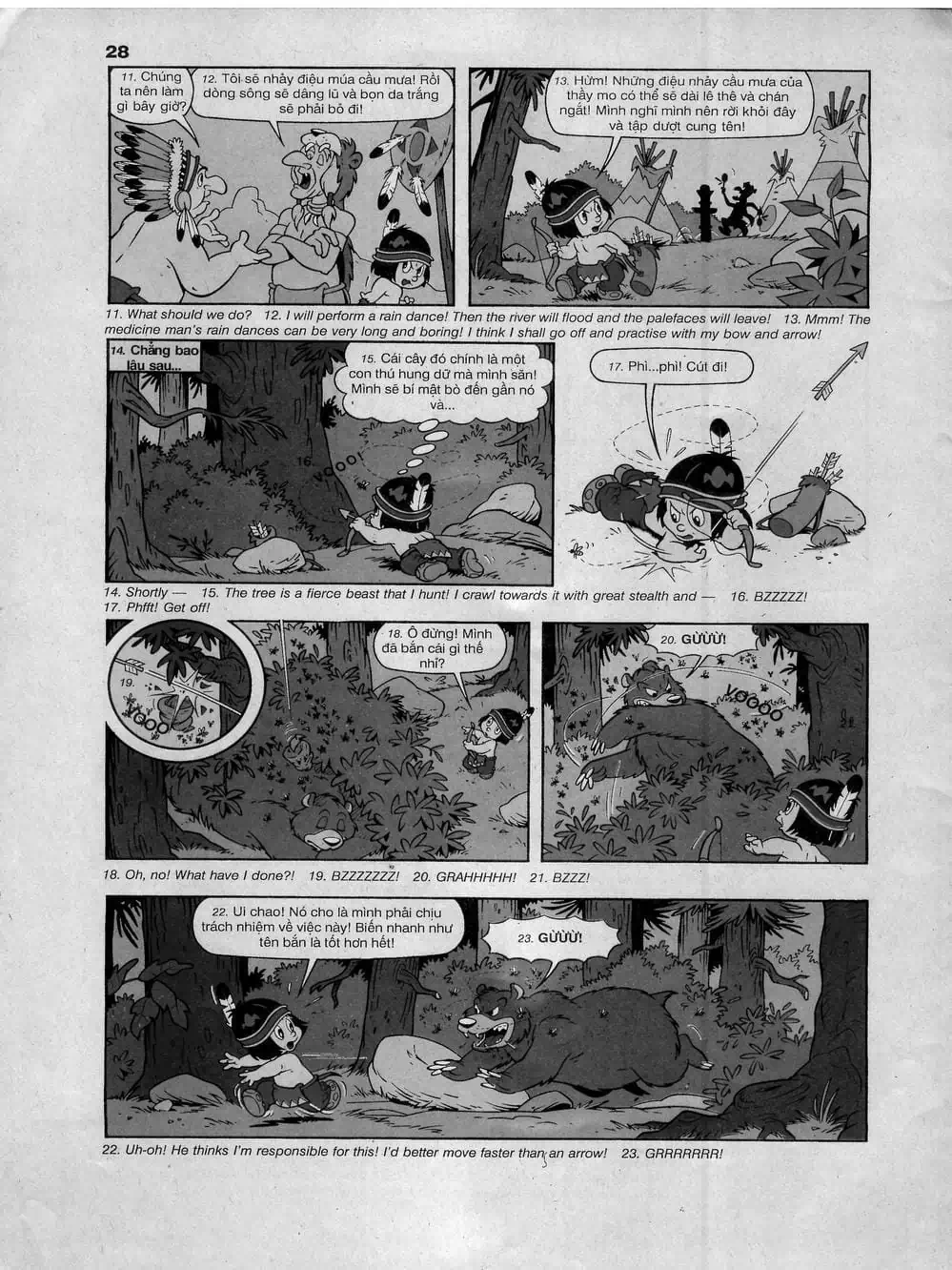 Truyện Tranh Donald Và Bạn Hữu trang 2