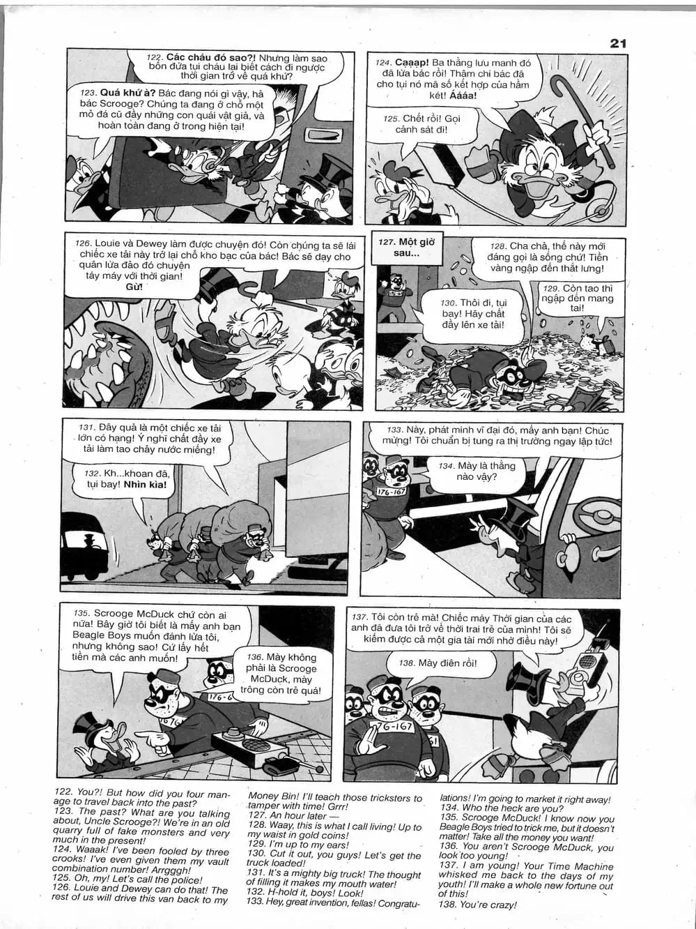 Truyện Tranh Donald Và Bạn Hữu trang 2